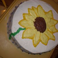 Sunflower Cake A just for fun cake for the family.
