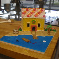 Christmas In July My team's entrance into the 2009 Gingerbread contest at Johnson and Wales in Charlotte.