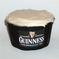 Guinness Cupcake Guinness & chocolate cupcakes with cream cheese frosting. Yummy.