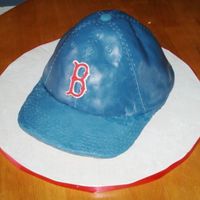 Baseball Hat My first hat. I made this for my father-in-law's 61st birthday (his 60th was "forgotten") so this had to be special. He'...