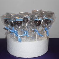 Cake Pops Graduation cake pops for my niece's 5th grade class.