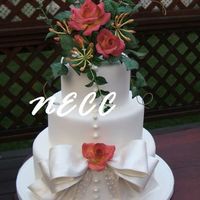 Bustle Cake This cake remains one of my favorites to date. I made it last year for a wedding, it was my own interpritation of a cake designed by...