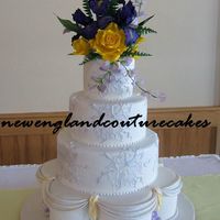 Embroidery I made this 60th wedding anniversary cake last week. I enjoyed making the cake because the client was very easy to work with. The topper is...