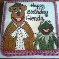 Kermit And Fozzie Bear Bday Fave Muppets characters of bday girl