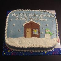 House Warming Party made this for a house warming party that took place durring Hannukah