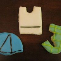 Eggfree Kipa Cookies Cookies made for a boys 3 birthday, when he gets hs first hair cut and starts wearing a kipa and tzitut. The cookies are made with a glaze...