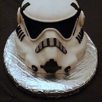 Storm Trooper From Star Wars With much inspiration from other photos on CC, I made this for my son's 7th birthday. I used a 10" round , 2 9" rounds, and...