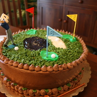 Golf Birthday Cake Golf Birthday Cake
