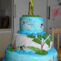 Peter Pan Cake (Angle 6/6) My son loves Peter Pan, so this is the cake I made for his third birthday. He loved it! Wish though that I'd had a bit more time with...