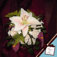 Flowers For My Mother I made this bouquet from gumpaste on floralwire for mother 'cause I love her. It has calla lilies, a Verailles lily, roses,...