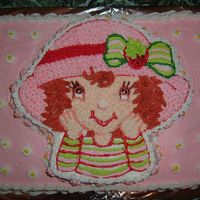 Strawberry Shortcake I have made this cake several times, little girls still love her!