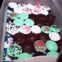 Chritmas Cupcakes Brought these in for my work party.