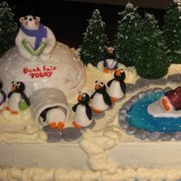 Bookfair Blizzard This cake was made for the "Teachers Pre-view Party" opening our annual Scholastic Bookfair. The theme this year was "...