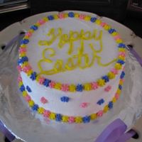 Easter Buttercream This was thrown together, wanted to spend more time on it, but was busy making the rest of the dinner!