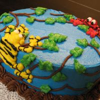 Tree Frogs this is my first attempt at a frog cake