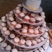 Cupcakes used the cupcake tree stand - approx 160 cc