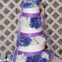 Melissea & David Wedding Cake 