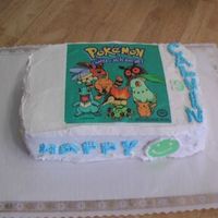 Pokeman Cake Pokeman Cake