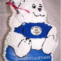 Graduation Bear This was modeled after a bear that the Kindergarten "graduates" received at their ceremony.