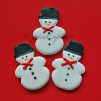 Snowmen Cookies 