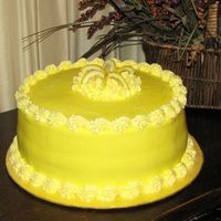 Tangy Lemon Buttercream Lemon Buttercream zested up with lots of lemon for a sweet and sour treat!