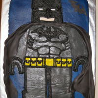 Lego Batman Buttercream transfer