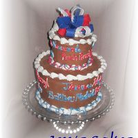 July Birthdays This cake was made for everyone in my church who had a July birthday. It was very fun!