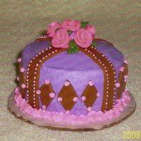 My First Cake A little cake I did for one of my piano student's birthday.