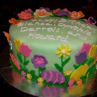 Easter/birthday Cake this was made to celebrate my family's monthly birthday party (everybody born in march), which we celebrated on easter this year. :)...