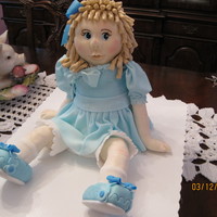 Doll Cake Chocolate cake and RKT