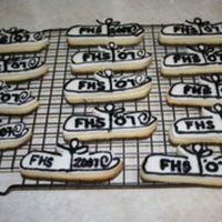 Graduation Cookies! More graduation cookies. NFSC with rolled buttercream!
