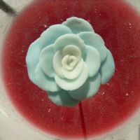 Pic 10 I then created a rose which fades from a white center to light blue outer leaves. Pic 10