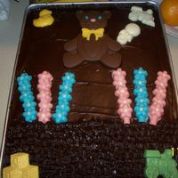 Last Minute Cake After Cat Jumped Into First Cake What do you think of this?