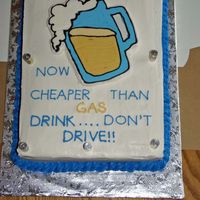 Beer BC with FBCT; this was for my husband's birthday