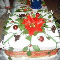 Poinsetta my first time at making one of these took me about 5 hours to do. I was well pleased with it.