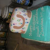 Purse Cake thanks to the tutorial in the articles for this one! A Dooney and Burke purse for my grandmother. Last minute so the bottom cake could have...