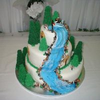 Woodsy Romance This is a cake I made for a wedding. The couple were really into Nature and the great outdoors. The Groom was an pilot.... therefore the...
