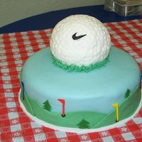Golf Grooms Cake 