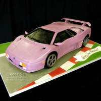 Lamborghini Diablo Se30 Cake 