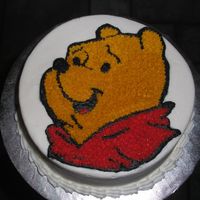 Smash Cake This is the smash cake that goes with the Winnie the Pooh birthday cake.