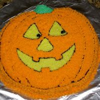 Pumpkin Cake 1st Mold cake for Playgroup Party