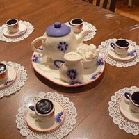 It's A Tea Party I made this cake for my daughter's 5th birthday party.