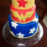 Wonder Woman Wonder Woman cake for a special woman