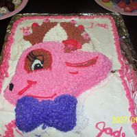 Deer Head For my Granddaughters first birthday. Her mom and dad are both deer hunters. I know a pink deer is a bit silly, but this is what her mom...