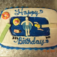 Swimming Pool Cake 
