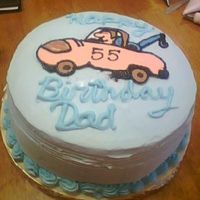 Toe-Truck My dad drives tow truck for a living so for his bday I made him a TOE truck.