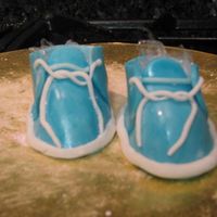 Baby Shoes With Sole practice shoes cake topper for my daughter baby shower in july made with reg findant