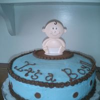 It's A Boy Cake for shower for our daughter in law