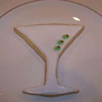 Martini We LOVE martinis at our house so of course I had to make a practice cookie with my new martini cutter!