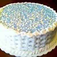 Just For Practice I did this cake yesterday during the ridiculous marathon of football games on television. This was my first time trying the basketweave and...